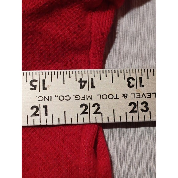 Vinyage Budweiser Sweater Size XL  Classic Signet Spellout Red Advertising - Picture 3 of 4